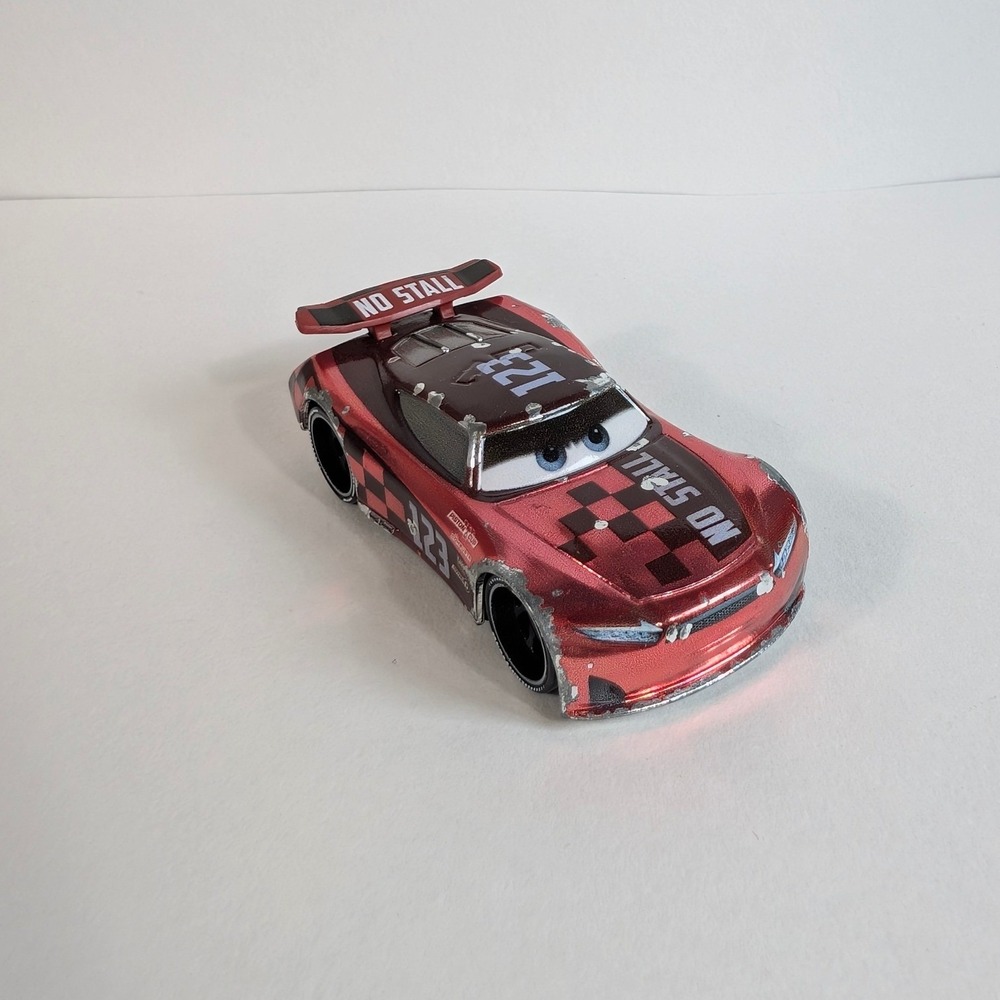Disney Pixar Cars No Stall Jonas Revera Next Gen Diecast Red Metallic 123
